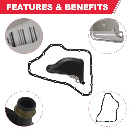 4T60E 4T65E Automatic Transmission Filter Oil Pan Gasket Kit TF-161 58837