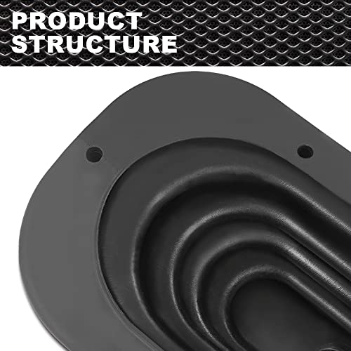 CROSSDESIGN Transfer Case Shift Boot Black Rubber