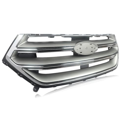 For 2015 2016 2017 2018 Ford Edge Sport Front Upper Bumper Grill Grille Chrome