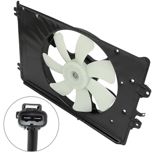 Engine Radiator Cooling Fan Assembly Fit 2009-2015 for H-onda for Pilot, Radiator and Cooling Fan 601220 621-360