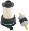K&N Diesel Fuel Filter: Performance Fuel Filter, Premium Engine Protection, Compatible with 2018-2020 Ford F150 Truck 3.0L V6 Powerstroke Diesel Engines, PF-5100