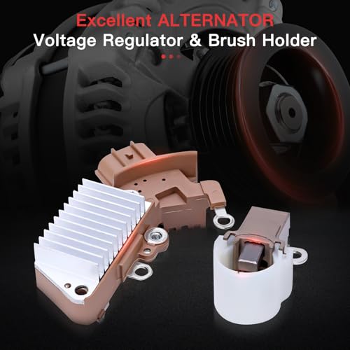 105Amp 1 Wire System GM Self-Exciting Alternator for 10SI SBC BBC
