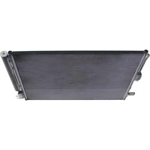 Kool-Vue A/C Condenser Compatible with Jeep Grand Cherokee 2010-2021, for Grand Cherokee WK 2022, for Dodge Durango 2011-2022, for Models with Transmission Cooler, 6 Cyl 3.6L CH3030242