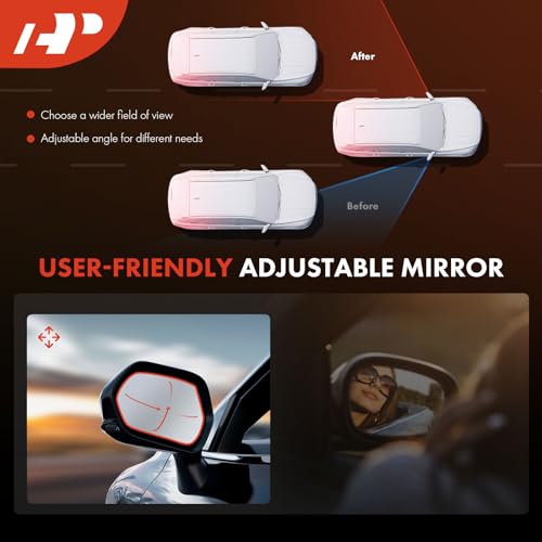 A-Premium Pair (2) Driver and Passenger Side Power Door Mirror