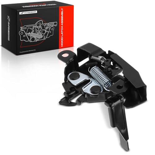 A-Premium Hood Latch Lock Compatible with Toyota Camry 2015-2017Sedan, for Model Without Anti-Theft, Front Hood Lock Engine Bonnet Latch Assembly
