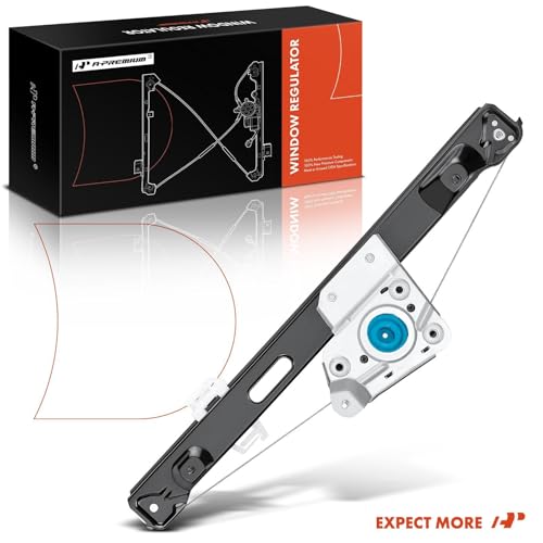 A-Premium Power Window Regulator without Motor Replacement for BMW E90 E91 323i 325i 328i 330i 335i M3 Rear Right Passenger Side