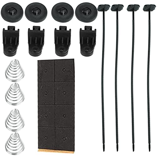 10" inch Slim Fan Push Pull Electric Radiator Cooling Fans 12V Mount Kit Unversal Black