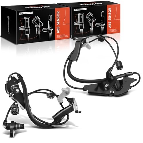 A-Premium Front ABS Wheel Speed Sensor Compatible with Toyota & Lexus Models - Camry 2012-2017, Avalon 2013-2015, ES350 2013-2018, ES300h 2013-2017, Sedan - Front Driver and Passenger Side, 2-PC Set