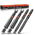 A-Premium Front and Rear Shock Absorbers Struts Compatible with Chevrolet GMC Silverado 1500 Sierra 1500 (Classic) 1999-2007 -[4WD, Exc. Electronic Suspension & Quadrasteer]