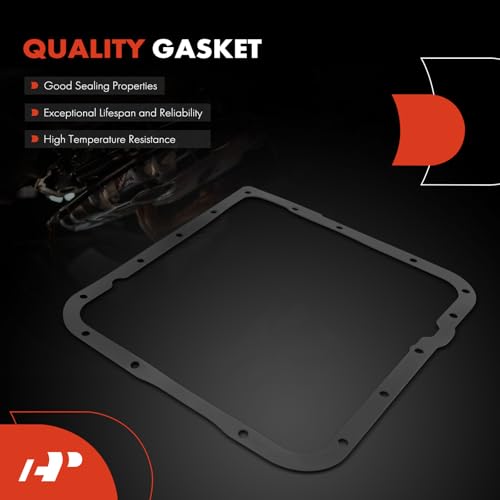 A-Premium Transmission Oil Pan with Drain Plug & Gasket Compatible with 4L60-E 4L65-E 4L70-E Transmission & Chevy Silverado 1500 1999-2013 Tahoe Express Blazer & GMC Sierra 2500 Jimmy Safari Sonoma