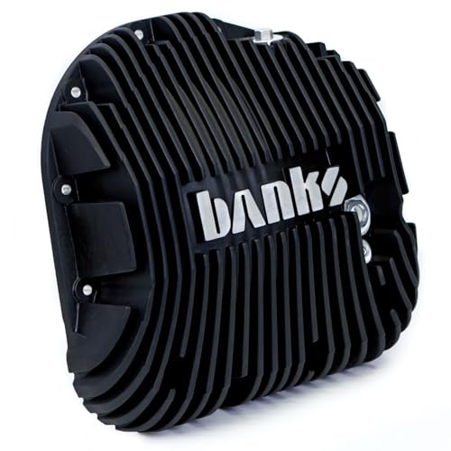 Banks 85-19 Ford F250/ F350 10.25in 12 Bolt Black-Ops Differential Cover Kit (19258)