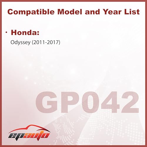 EPAuto GP042 (CA11042) Engine Air Filter, Replacement for Honda Odyssey (2011–2017) – Rigid Panel Filter for 3.5L V6 Engines – Improves Airflow, Fuel Efficiency, and Engine Protection