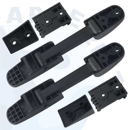 Mack Hood Latch Strap w/Catch Bracket Left Driver & Right Passenger Side Black Compatible with Mack Truck Granite Pinnacle Vision CH CHN CV CX CHU CXN CXU Hood Accessories Parts