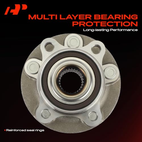 A-Premium Front Wheel Bearing and Hub Assembly with 5-Lug Compatible with Ford and Lincoln Models - Fusion 2013-2020, MKZ 2013-2016, Police Responder Hybrid 2019-2020, SSV Plug-In Hybrid 2019-2020
