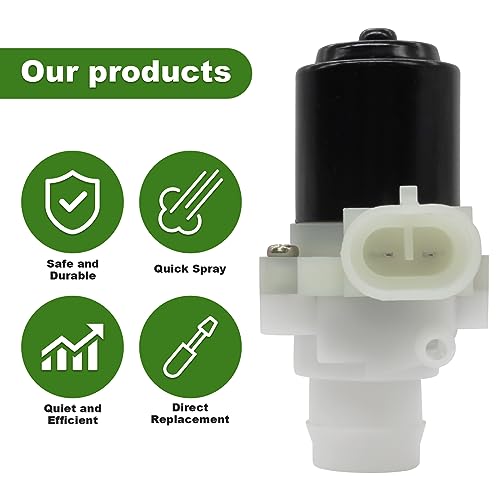 Truck Windshield Washer Fluid Pump Fits for Kenworth/Peterbilt 104307 389