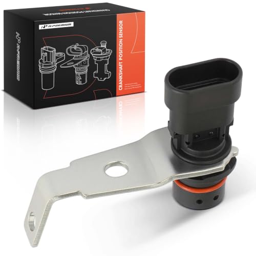 A-Premium Engine Crankshaft Position Sensor Compatible with Chevrolet GMC & Cadillac - Suburban Silverado Express C1500 K1500 K2500 K3500 Tahoe G30 Sierra- Replace# 12596851, 10456042