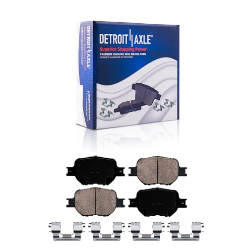 Detroit Axle - Brake Kit for 05-10 Scion TC Drilled and Slotted Brake