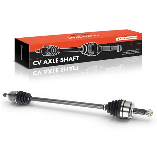 A-Premium Front Right Passenger Side CV Axle Shaft Assembly Compatible with Honda Civic 2006-2013, Civic CNG 2014-2015, L4 1.8L & 5-Speed Automatic Transmission Only, Not For Manual or Auto CVT