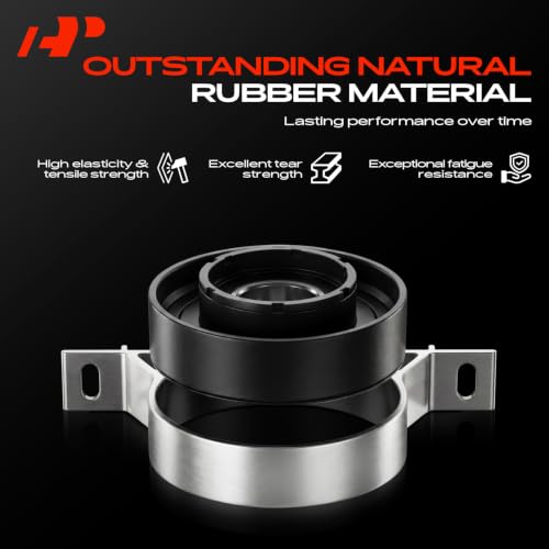 A-Premium Driveshaft Center Support Bearing Compatible with Ford F-150 F150 2011-2014 3.7L V6 RWD Automatic, Extended Cab, 145" Wheelbase, 78.8" Bed | Replace# 9L3Z4R602GE DL3Z4R602AK, Carrier Bearing