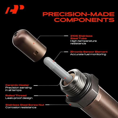 A-Premium Set of 4 O2 Oxygen Sensor (Upstream and Downstream) Compatible with Chevy, GMC, Cadillac & Pontiac - Silverado 1500, Malibu, Tahoe, Sierra 1500, Yukon, Escalade
