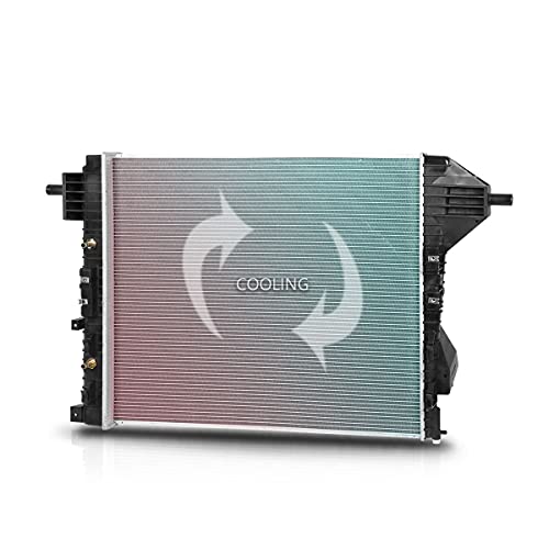 DPI-13231 OE Factory Style Aluminum Core Radiator Compatible with 08-16 Ford F250-F550 Superduty 5.4L/6.2L/6.8L AT