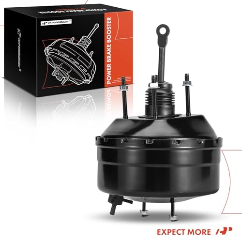A-Premium Vacuum Power Brake Booster Compatible with Dodge Durango 1999-2003, Dakota 1999-2004, Without Master Cylinder