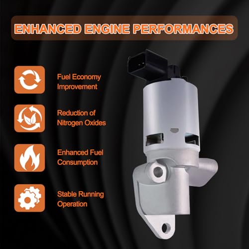 STZJAYE EGR Valve Replacement EGV1149 Compatible with Dodge Grand Caravan 2008-2010,for Volkswagen Routan 2009-2010,for Jeep Wrangler 2007-2011,Automotive Exhaust Gas Recirculation Valve Replacement