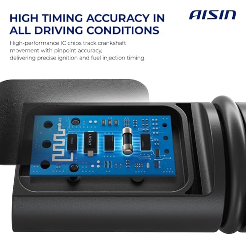 AISIN AFTERMARKET CKSGM-00597 Set of 2 Crankshaft Position Sensors - Compatible with Cadillac DeVille 00-05, Eldorado 00-02 Seville 00-04, Oldsmobile Aurora 01-03, Pontiac Bonneville 04-05 - 4.0L 4.6L