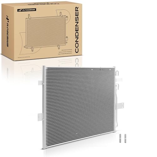 A-Premium Air Conditioning A/C Condenser Compatible with Dodge Ram 2500, Ram 3500, 2003-2006, L6 5.9L