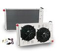 3 Row Cooling Radiator Fan Shroud Set for 1978-1987 Chevy El Camino Monte Carlo Cutlass Grand Prix Camaro G body Radiators 1982 1986 1984 1985