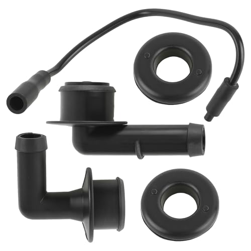 AUTOKAY 53013360AA PCV CCV Vent Valve Elbows Grommet and Crankcase Vent Tube Breather Hose Kit Fit for Jeep Grand Cherokee Wrangler 2000-2004 Cherokee 1997-2001