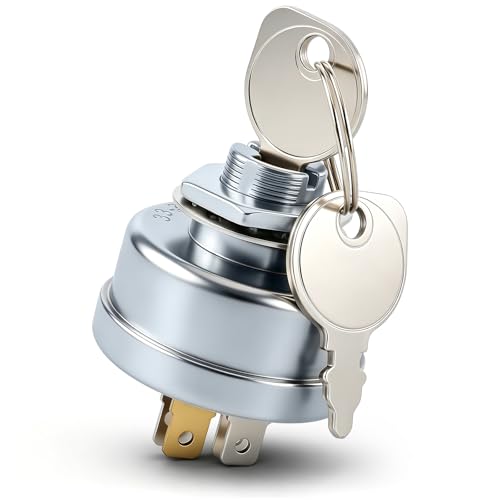 CARBBIA Ignition Switch with Key 158913 Compatible with Hustler Raptor