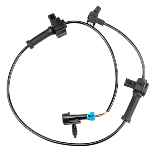 Rear ABS Wheel Speed Sensor Left Right fit for 07-13 Chevy Silverado 1500 2500 3500 Cheyenne, GMC Sierra 2007 2008 2009 2010 2011 2012 2013, Driver Passenger Side, ALS1757, 2pcs