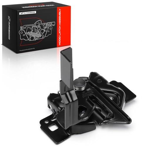 A-Premium Hood Latch Lock Compatible with Ford F-250 Super Duty/F-350 Super Duty/F-450 Super Duty/F-550 Super Duty 1999-2007, Excursion 2000-2005, Front Hood Lock Engine Bonnet Latch Assembly