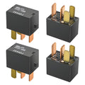 Yourkar 4 PCS Car AC Relay, G8HL-H71-12VDC 4 Pins AC and Starter Relays, Multiple Power Relay Assembly Starter Relays for Driving Lights/Air Conditioning/Fans, Car Accessories