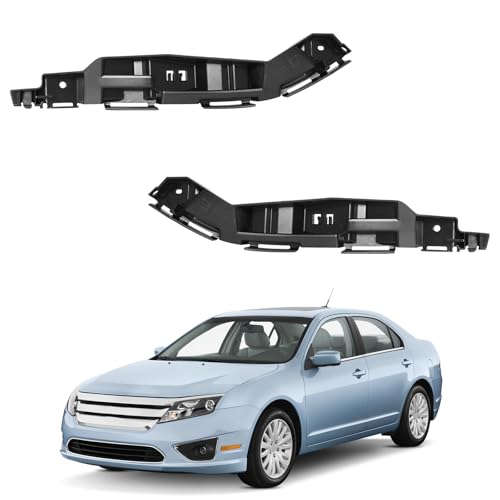 BXZ Front Bumper Cover Support Bracket Retainer Reinforcement Pair For Ford Fusion 2010 2011 2012