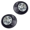 A ABIGAIL Driving Fog Lights Lamps Replacement for Chevy Camaro 2010 2011 2012 2013 with Halogen Bulbs & Black Bezel (Clear Lens)