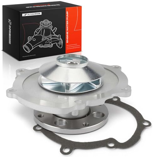 A-Premium Water Pump W/Gasket [DOHC, 6Cyl 2.8 3.0 3.6L] Compatible with Chevy & GMC & Cadillac & Buick & Pontiac & Saab & Suzuki & Saturn, for Camaro, Equinox, Colorado, SRX, LaCrosse, Allure & More