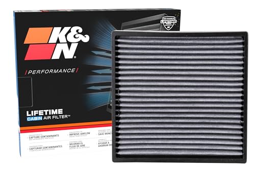 K&N LIFETIME Cabin Air Filter: Premium, Washable, Clean Air for your Cabin