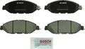 BOSCH BC1649 QuietCast Premium Ceramic Disc Brake Pad Set - Compatible with Select Infiniti JX35, QX60; Nissan Murano, Pathfinder; FRONT