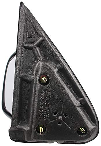 Dorman 955-068 Driver Side Manual Remote Door Mirror - Folding Compatible with Select Chevrolet / GMC Models, Black