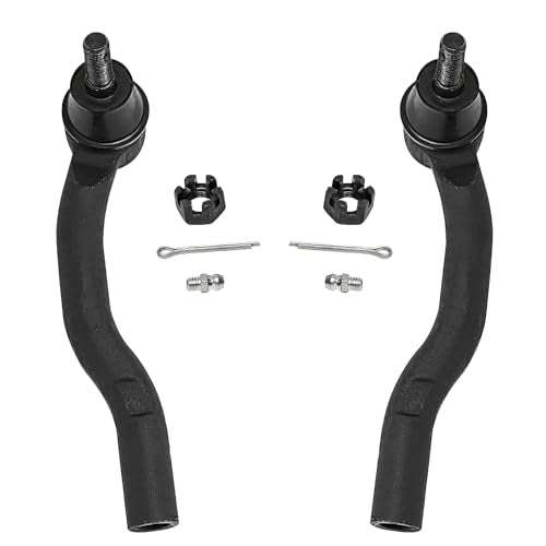 Detroit Axle - Rack & Pinion Kit for Toyota Camry Avalon Lexus ES330 ES350, Complete Power Steering Rack & Pinion Assembly, 2 Outer Tie Rod Ends Replacement