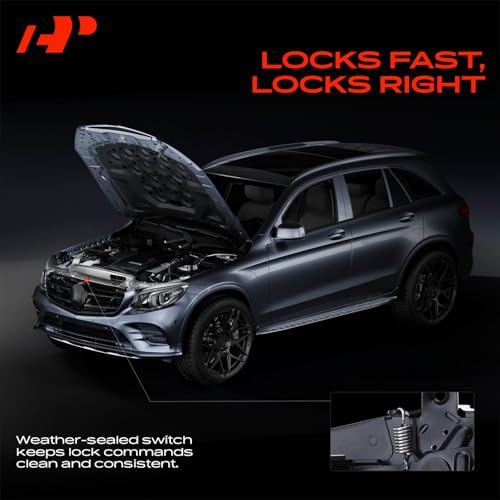 A-Premium Hood Latch Lock Compatible with Toyota Camry 2015-2017Sedan, for Model Without Anti-Theft, Front Hood Lock Engine Bonnet Latch Assembly