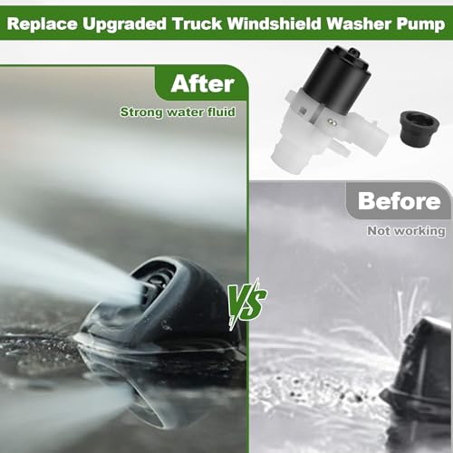 Truck Windshield Washer Fluid Pump Fits for Kenworth/Peterbilt 104307 389