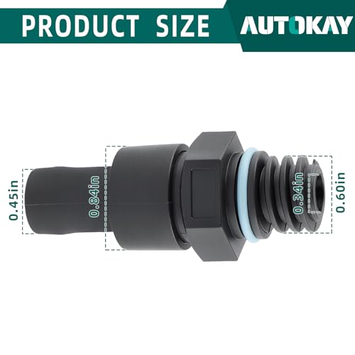 AUTOKAY 05047063AA PCV Valve Fits for Jeep Dodge Chrysler 2.0L 2.4L 2010-2020