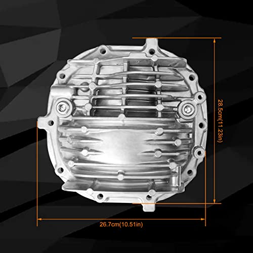 8.8" Rear Axle Differential Cover Aluminum & Finned, Fit for Ford Mustang