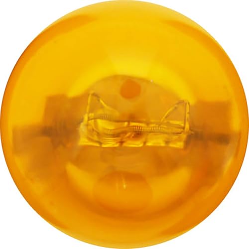SYLVANIA - 4157NA Long Life Miniature - Amber Bulb, Ideal for Parking, Side Marker, and Turn Signal Applications (Contains 2 Bulbs)