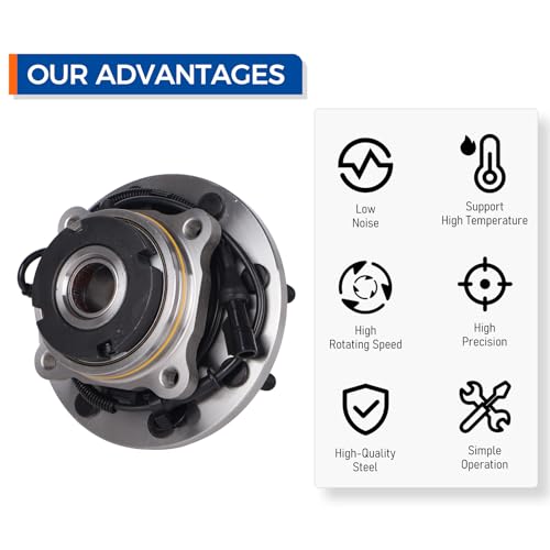 PAROD 515057 Front Wheel Bearing Hub Assembly