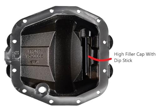ARB 0750011B Differential Cover Front Black Differential Cover