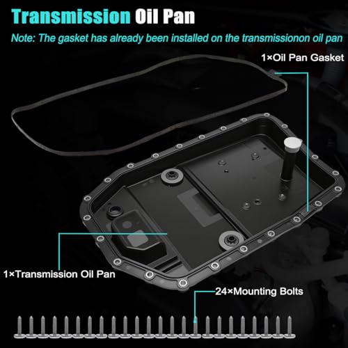 AUCERAMIC 6HP19 Transmission Oil Pan 24152333907 for BMW 128i 328i 528i
